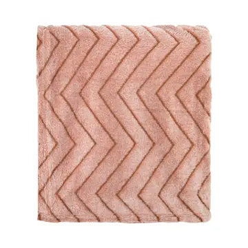 Fleece Throw Blankets, Chevron Pattern