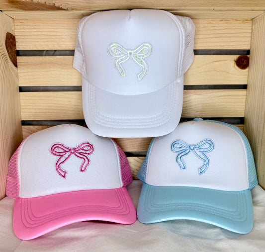 "Bows of Cuteness" Trucker Hats