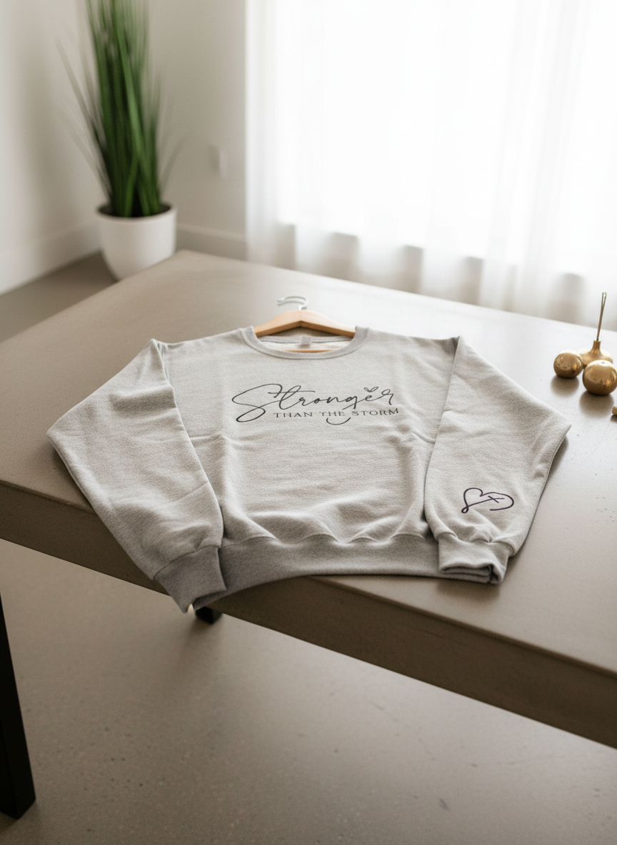 Boutique-style Stronger sweatshirt